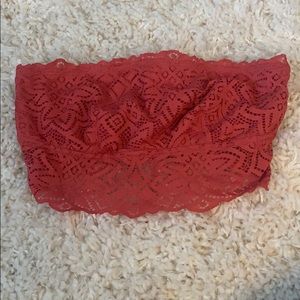 strapless pad-less bra